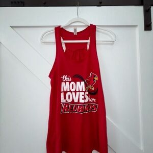 Bella Canvas Red Racerback Tank Top